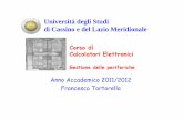 Università degli Studi di Cassino e del Lazio …webuser.unicas.it/tortorella/CalcEl_1112/PDF/19...Calcolatori Elettronici 2011/2012 Università degli Studi di Cassino e del L.M.