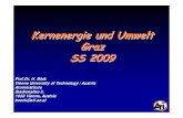 Kernenergie und Umwelt Graz SS 2009 - ATI : Startseiteati.ac.at/.../ssnm/nmkt/00_History_of_Nuclear_Fission_short_vers.pdf · Kernenergie und Umwelt Graz SS 2009 Prof.Dr. H. Böck