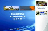 €¦ · Prospekzio Soziologikoen Kabinetea Euskal iritzi publikoaren urtekaria 2012 Aurkibidea 1. – Sarrera