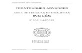Programación Frontrunner Advanced 2º Bach. · Web viewAl final de cada lección; 1, 3, 5, 7 y 9 en el SB (Get ready for your exam) y 2, 4, 6, 8 y 10 en el WB SB (Get ready for your