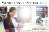 MEDIADATEN - WZ.de · 2018-02-19 · 20105 DX Region Düsseldorf / Düsseldorf EXPRESS 100814 57.965 41.233 42.420 Hauptausgaben ZIS-Nummer2) Druckauflage verkaufte Auflage verbreitete