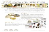 CWSA · 分 商、品酒 和酒店业者在事先不知情的情况下品 了您的 品。 在可以广 告知您在cwsa上的成功，并助力提升您的 量。 免 使用cwsa优胜者包装并可