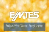 Entbus Web Tabanlı Enerji İzleme - ENTES Elektronik · Microsoft SQL Veri Tabanı VTS Gateway Enerji Analizörü Reaktif Güç Kontrol Rölesi Gateway Pulse Toplayıcı Sayaç Okuma.