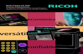 Sistemas multifuncionales La elección inteligente entre ...€¦ · Ricoh ®y el logotipo de Ricoh son marcas comerciales registradas de Ricoh Company, Ltd. Windows y Windows® 98/Me/NT4.0/2000/XP