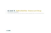 ESET Mobile Security › com › eset › apps › home › ems › window… · ESET Mobile Security ©2010 ESET, spol. s.r.o. @ > 4 C : B ESET Mobile Security @ 0 7 @ 0 1 >