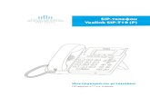 SIP-телефон Yealink SIP-T19 (P) - CNT9 ) ˜˚˛˝˙ˆˇ˘˜ ˝ 5 Для настройки аккаунта услуги Телефония.IQ: Для настройки аккаунта