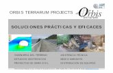 ORBIS TERRARUM PROJECTS · ORBIS TERRARUMes una empresa de consultoría especializada en INGENIERÍA DEL TERRENO, formada por un equipo de profesionales altamente cualificados y que