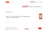 AED - Attestation Employeur Dématérialisée › logiciels › pegase › Notices › Extra... · 2014-05-22 · Pégase 3 – AED – Attestation Employeur Dématérialisée Cette