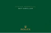 OYSTER PERPETUAL SKY-DWELLER - Official Rolex ...ROLEX AU CŒUR DU MODÈLE SKY-DWELLER 3. Réglage du mois et de la date (lunette en position I, couronne en position 2) : pour régler