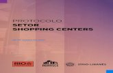 PROTOCOLO · 2020-06-09 · PROTOCOLO SETOR SHOPPING CENTERS 4 A Associação Brasileira de Shopping Centers – ABRASCE, na qualidade de entida - de de classe, sem fins lucrativos,