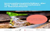 Innovationsaktivitäten der Top 1000 Deutschalnd.pdf › fileadmin › docs › Projekte... · 2019-01-28 · - Transformation Board für etablierte Unternehmen und Startups der Berliner