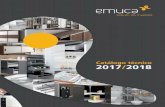 Catálogo técnico 2017/2018...En Emuca somos conscientes de la importancia que tiene el equilibrio entre funcionalidad, calidad y precio. Por eso ofrecemos ... hogar, la cocina, el
