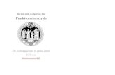 Skript mit Aufgaben fur Funktionalanalysis · Literaturverzeichnis [1]H.W. Alt, Lineare Funktionalanalysis, Springer, 6. Auf-lage, Heidelberg, 2011. [2]A. Bressan, Lecture notes on
