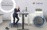 BELLICON · GEZOND KANTOOR Als veelzijdig concept om de gezondheid te bevorderen brengt bellicon Workspace nieuwe veerkracht en beweging op vele gebieden binnen uw bedrijf. Voor het