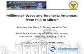Millimeter-Wave and Terahertz Antennas: from PCB to Silicon › files › communication › Hu... · Millimeter-wave (mmWave) and terahertz (THz) technologies enable a large number