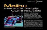 PAR BENOÎT JULLIEN* Malibu · une bouteille connectée. mise sur la bouteille connectée Malibu * ICAAL Après un test sur 300 000 bouteilles en 2018, l’expérience connectée