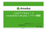 ココまでできるの！？ Amebaを支えるMySQLシス …event.67.org › ameba › download › s2.pdf01/25/2010 39 アプリケーションに合わせたレプリケーション