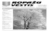 Nr 1 5 - ropazi.lv › uploads › rop_vestis_2010.1.pdf · v˙stisv˙stis ropaÞu novada pa—vald˛bas izdevums izn´k reizi m˙nes˛ bezmaksas ...
