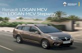 Renault LOGAN MCV та LOGAN MCV Stepway€¦ · Renault Logan MCV став ще більш сучас ним та стильним. Ви, без сумніву, отримаєте