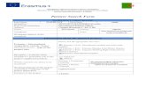 Partner Search Form - ERASMUS PLUS · Laboratory of Physics and Chemistry (LPCM) Laboratory of Production, Improvement and Production of Plants & Stored Foods Laboratory of Pure and