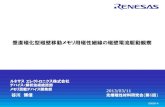 Renesas Group presentation templatessupport.spring8.or.jp/Doc_workshop/iuss/2012/adv_mag_mat...00000-A デバイス・解析技術統括部 メモリ混載デバイス開発部 ルネサス
