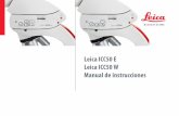 Leica ICC50 E Leica ICC50 W Manual de instrucciones ICC50 W/User Man… · Deberes del propietario/operador Lea el folleto "Concepto de seguridad" Asegúrese de que: Las tareas de