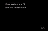 BeoVision 7 · BeoVision 7. Índice no Manual de consulta O conteúdo deste Manual de consulta encontra-se dividido por secções. Cada uma das secções começa com o seu próprio
