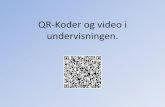 QR-Koder og video i undervisningen. - IKTiAMU › pluginfile.php › 42 › mod_page... · you ultimate safety. Perfect if you need to print your code now and your mobile website
