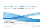 XDDP導入に向けた組織的アプアプ チのローチの紹介 › conference2012 › xddp2012_p5.pdf · XDDP導入に向けた組織的アプアプ チのローチの紹介