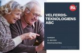 VELFERDS- TEKNOLOGIENS ABC - Sandefjord...2019/04/11  · tjenester med velferdsteknologi 3. MÅNEDLIG REGISTERING For å sammenligne potensiell tidsbesparelse med den faktiske tidsbesparelsen