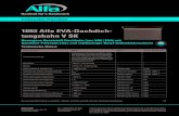 1092 Alfa EVA-Dachdich- tungsbahn V SK · 2020-03-02 · 1092 Alfa EVA-Dachdich-tungsbahn V SK Technische Daten: Eigenschaften Wert Norm Art der Ergebnisse Produktbeschreibung: Hochpolymere