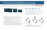 Fonksiyonel Modüllerle FPA‑5000 · Yangın Alarmı Sistemleri | Fonksiyonel Modüllerle FPA‑5000 Fonksiyonel Modüllerle FPA‑5000 u Kolay genişletme sağlayan modüler konfigürasyon