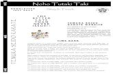 Noho Tutaki Taki Noho Tutaki Taki 2011-1.pdf · T E M U K A S E I D O K A R A T E NEWSLETTER JULY 2011 Noho Tutaki Taki Noho Tutaki Taki Stay In Touch TIME BANK Imagine there is a