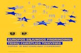EUROPOS SĄJUNGOS PAGRINDINIŲ TEISIŲ CHARTIJOS TAIKYMAS › wp-content › uploads › 2019 › 10 › LExxx_2019_ES_pagri… · Šiandienė Europos Sąjungos pagrindinių teisių