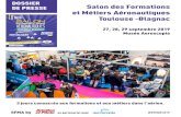 Salon des Formations et Métiers Aéronautiques 29 Toulouse ... · Salon des Formations et Métiers Aéronautiques Toulouse -Blagnac 27, 28, 29 septembre 2019 Musée Aeroscopia DOSSIER