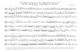 All West Tennessee Middle School 2019-20 Flute Audition Music · 2019-12-03 · 2019-20 Flute Audition Music Performance Time = 1:22 &4 3œ œ œ œ. ...