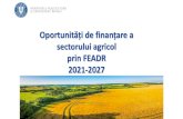 Oportunități de finanțare a sectorului agricol prin FEADR · P. ACPlanStrategic. Strategie. Interventie. Interventie. Interventie. Interventie. Interventie. Ținte. Raport anual
