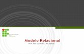 Modelo Relacional › _files › 200000422... · 2018-06-13 · Página 7 As 12 regras de Codd Codd, ao definir o modelo relacional, estabeleceu um conjunto de 12 regras para a determinação