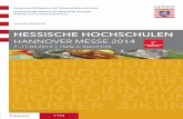 Hessisches Ministerium für Wissenschaft und Kunst - … › sites › default › files › media › ... · 2014-04-15 · Hannover Messe 2014 verdeutlicht: Innovationen von morgen