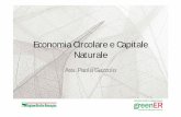 Economia Circolare e Capitale Naturale · In Emilia Romagna il consumo di suolo al 2013 è del 7,9%, ponendosi al di sopra della media nazionale (6,9%) Tutela del suolo, bonifica