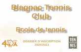 Blagnac Tennis Club · 2 days ago · Présentation générale 3 Le Blagnac Tennis Club dispose de : 4 terrains intérieurs (Terre Battue traditionnelle), 8 terrains extérieurs (Résine),