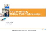 TE Connectivity Battery Pack Technologies › 2014 › 1212 › 0928178015.pdf · 2017-10-21 · TE Connectivity Battery Pack Technologies Steve Wang 2014.12.9. g,e hcge ê2014Vý