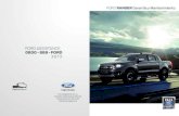 Ford Argentina - Ranger - Garantía y Mantenimiento › content › dam › Ford › website... · presentaciÓn5 atenciÓn al cliente 6 garantÍa del vehÍculo 7 identificaciones13