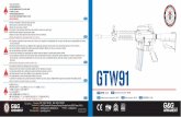 怪怪貿易 GTW91 說明書 201812版1225...關保險 槍枝無法擊發 半自動 單發射擊 全自動 連發射擊 強烈建議使用G&G生產之高精度BB彈延長產品壽命，避免影響產品保固。[