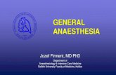 GENERAL ANAESTHESIA - Pavol Jozef Šafárik University anaesthesia.pdf · • general anaesthesia = „narcosis“ • regional anaesthesia = local. 3 or ion Anxiety Mound Sleep River