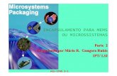ENCAPSULAMENTO PARA MEMS OU MICROSSISTEMASgongora/MEMS/MEMS Packaging 2.pdf · Micromechanics and MEMS-Classic and Seminal Papers to 1.990, IEEE Press, New York, 1.997 • T.R. Hsu,