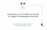 Diagnostic sur la santé au travail en région Champagne-Ardenne - …grand-est.direccte.gouv.fr/sites/grand-est.direccte.gouv... · 2015-10-16 · Les maladies professionnelles en