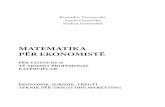 MATEMATIKA PËR EKONOMISTË - е-учебници za...Kostadin Trençevski Aneta Gacovska Nadica Ivanovska MATEMATIKA PËR EKONOMISTË PËR VITINE III-të TË ARSIMIT PROFESIONAL