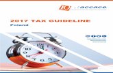 2017 TAX GUIDELINE - Accaceaccace.com › wp-content › uploads › 2016 › 12 › 2017-Tax-Guideline... · 2017-04-11 · 3 | 2017 Tax Guideline for Poland GENERAL INFORMATION