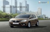 Renault SANDERO...2019/12/10  · Безопасность 1. 4 подушки безопасности: фронтальные и боковые подушки безопасности